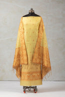 Golden Grain Jamdani Cotton Suit Piece
