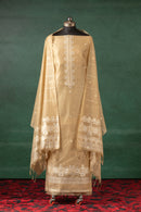Sandstone Thread Jamdani Cotton Suit Piece
