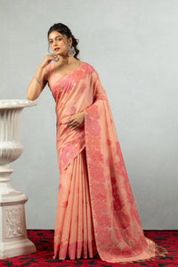 Kusuma Chanderi Silk Saree