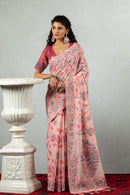 Kesarika Cotton Jamdani Saree
