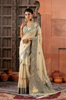 Iravya Munga Cotton Saree