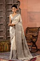 Charulata Linen Cotton Saree